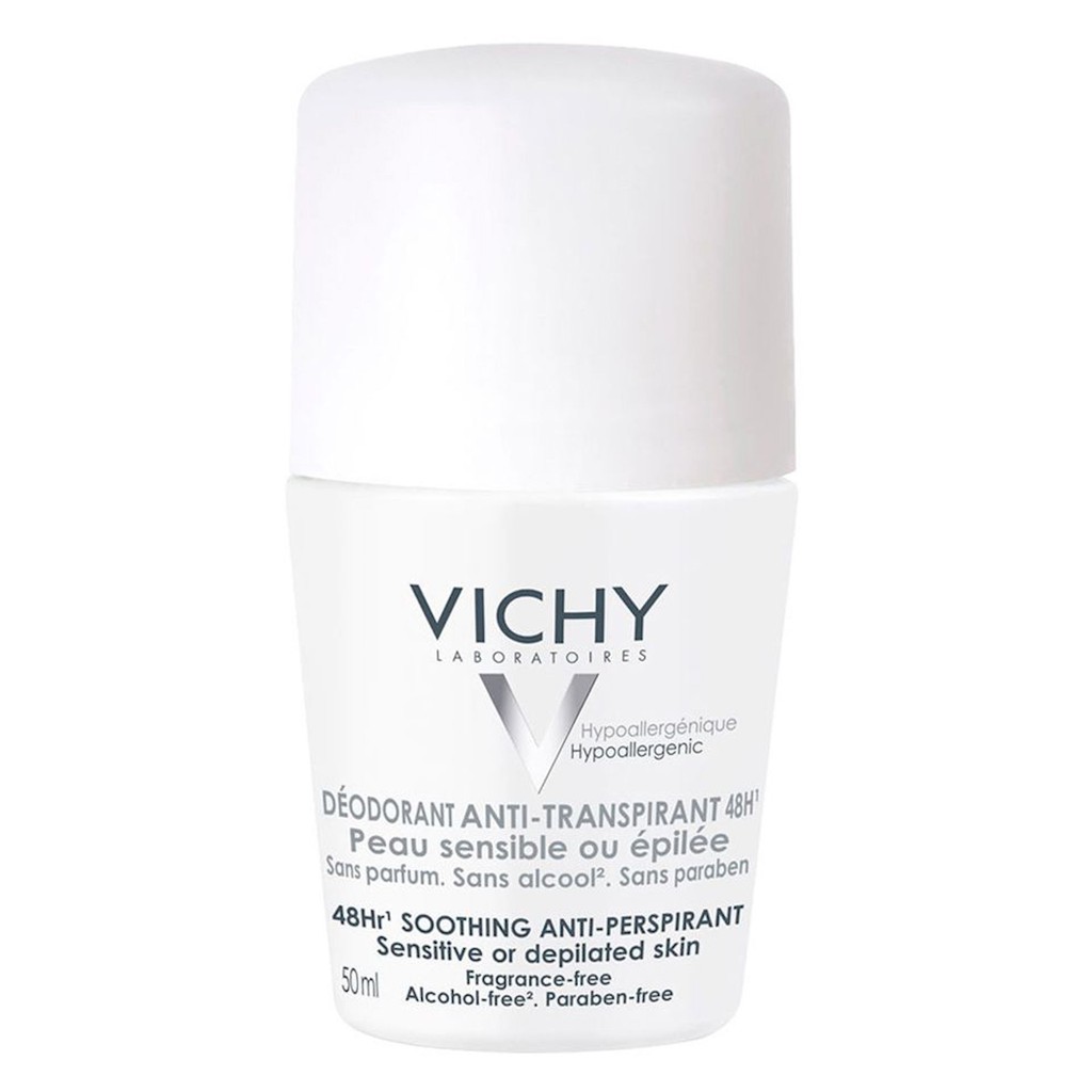 Lăn Khử Mùi Giúp Khô Thoáng Vùng Da Dưới Cánh Tay 48H Vichy 50ml