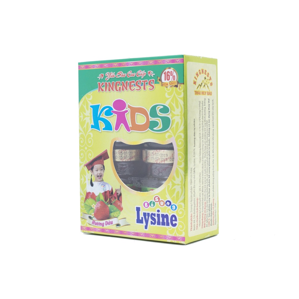 Nước yến sào Kingnest's Kids lốc 4x70ml cho trẻ em