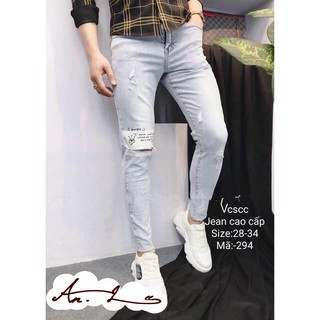 [SIÊU RẺ] QUẦN JEANS NAM RÁCH GỐI PHONG CÁCH HOT TREND
