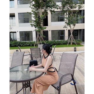 Đầm Body Hở Eo Viền (Đầm Viền)