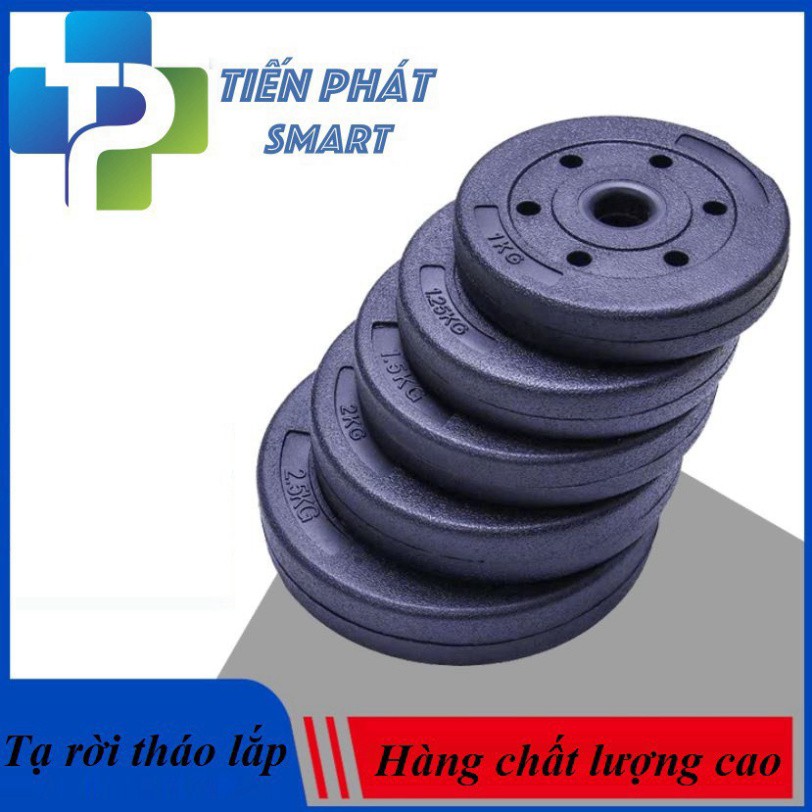 Bộ 2 Bánh Tạ Nhựa ABS 5kg Cao Cấp Siêu Chịu Lực Và Va Đập ( 2 bánh =10kg) [ PHỤ KIỆN TT ] [ PHỤ KIỆN THỂ THAO GIÁ SỈ ]