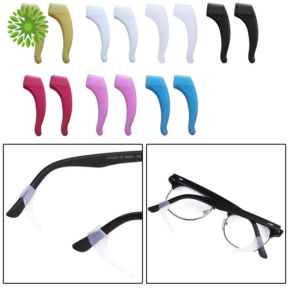 Set 2 Móc Tai Silicon Chống Trượt Cho Kính Mát