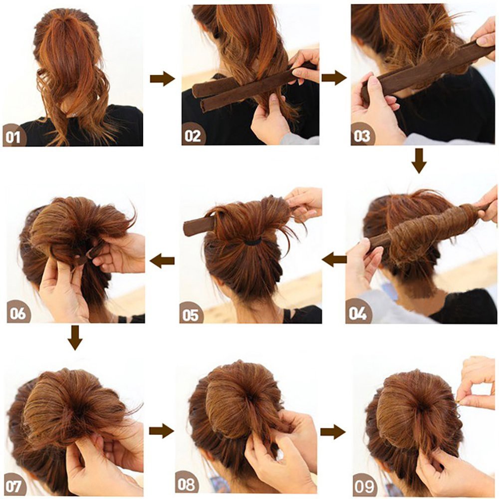 Thanh búi tóc củ tỏi kiểu pháp đẹp sang