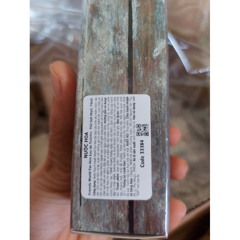 Nước hoa nam Friend World