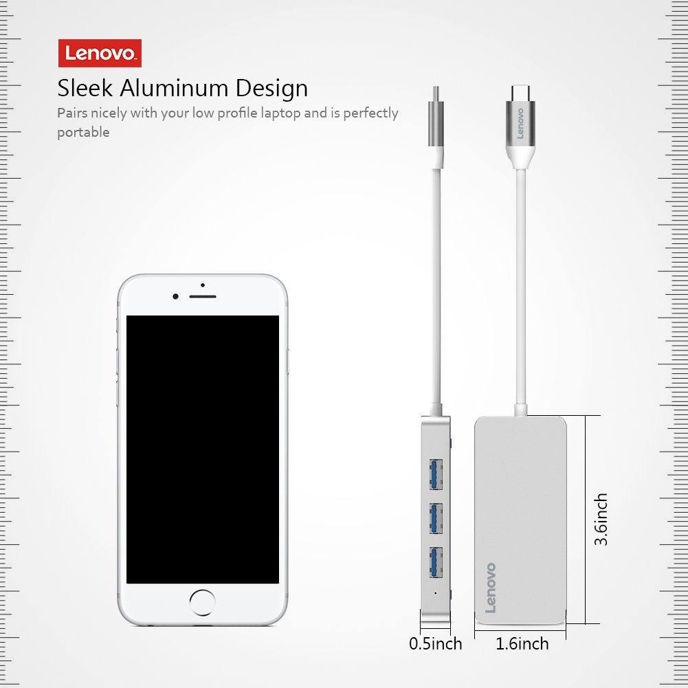 CÁP TYPE-C -&gt; 3 USB 3.0 + LAN LENOVO (C506SL)