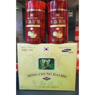 Đông Trùng Hạ Thảo Hàn Quốc Red Kimsan Dạng Viên Hộp 2 lọ x 100gr