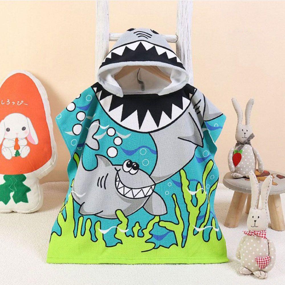 Khăn Tắm Có Mũ Trùm Đầu Mềm Mại Dành Cho Trẻ Em Kích Thước 23.62 '' x35.43 ''