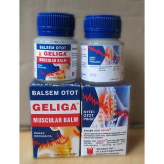 [Giá Siêu Rẻ] Dầu Cù Là Nóng Xoa Bóp GELIGA INDONESIA 40gram