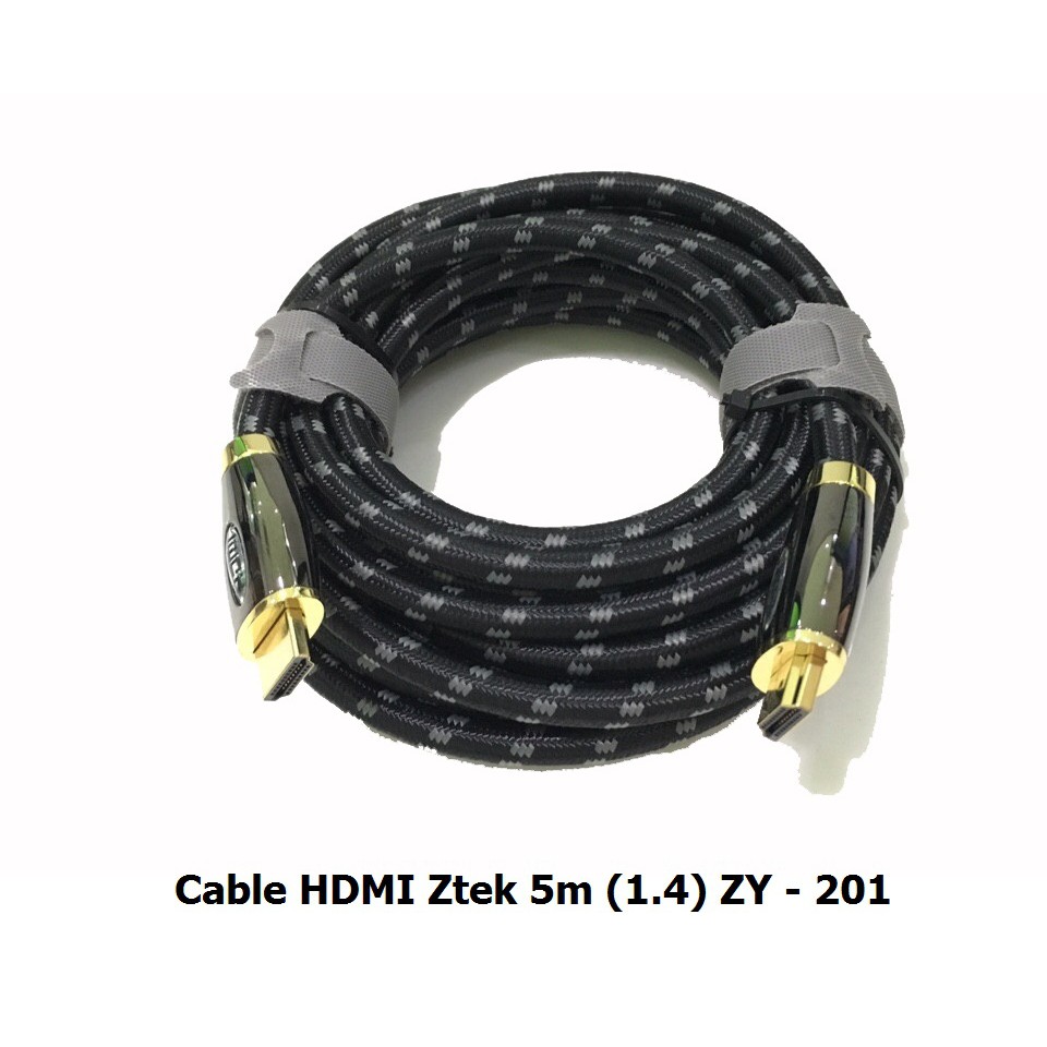 CÁP HDMI Ztek 5m (1.4) ZY - 201