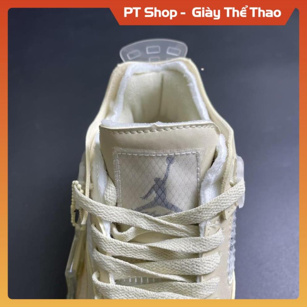 [FreeShip+ Hàng Xịn] Giày Sneaker Jordan 4 OffWhite Full Box Full Phụ Kiện Giày Hót trend
