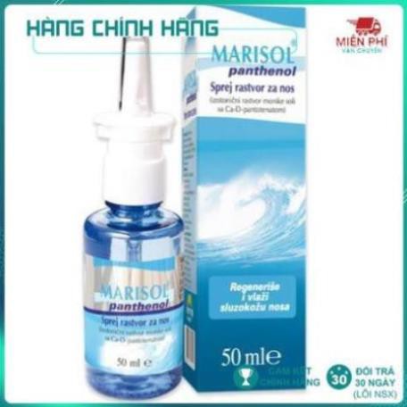 Xịt Mũi Nước Biển Chết Lô Hội Marisol Sensitive PHÒNG NGỪA VI KHUẨN, VIRUT, VIÊM MŨI DỊ ỨNG, VIÊM XOANG 50ML