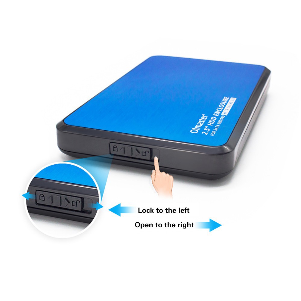 Hộp đựng ổ đĩa cứng dùng ngoài USB 3.0 SATA HDD dung lượng 6TB kiểu dáng chuyên dụng chất lượng cao