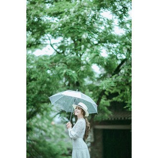 Ô Trong Suốt Loại 1 Dù Che Mưa Trong Suốt Hot Trend Hàn Quốc Dùng Để Chụp Ảnh Sống Ảo