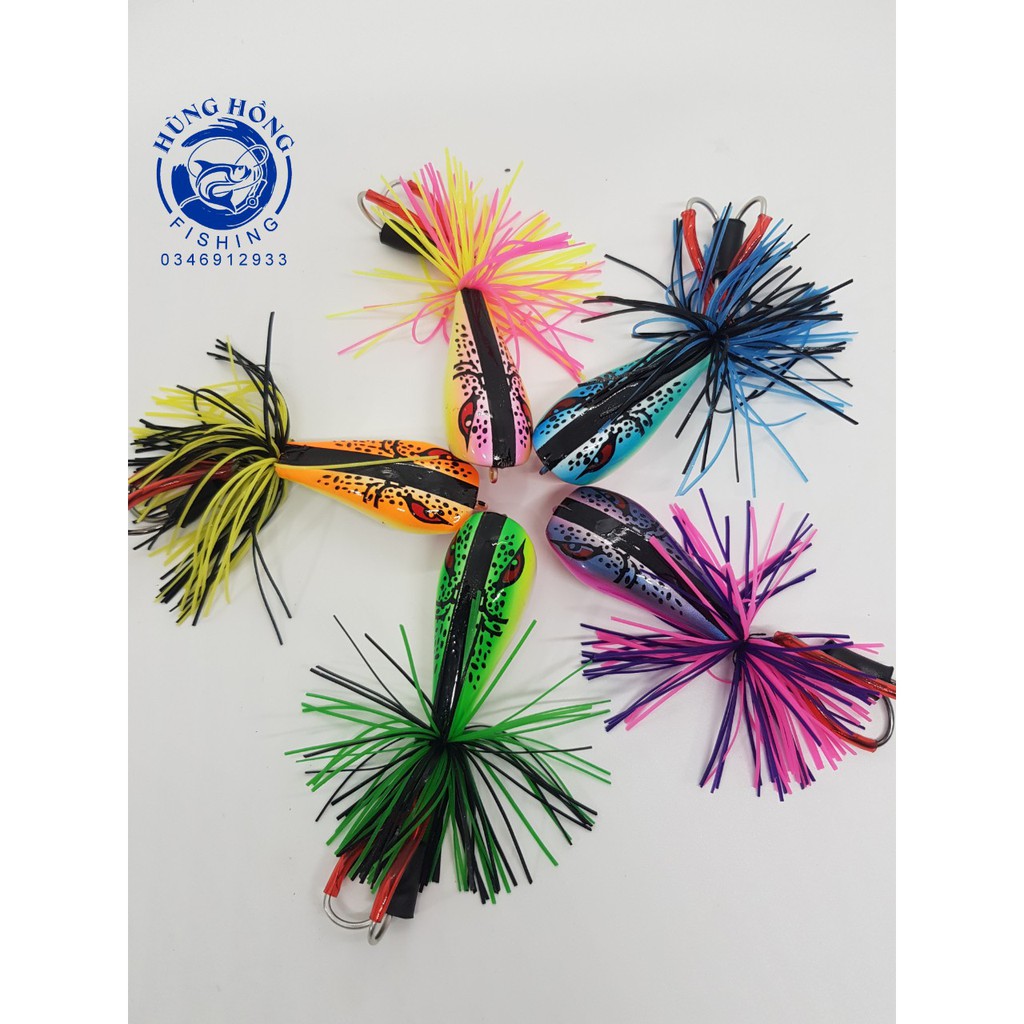 Mồi Câu Lure Cá Lóc Jump Frog Pass Chuyên Đồ Câu Lure_Nhái Nhảy Câu Câu Lure 3D _Hàng Chính Hãng-Lure _30