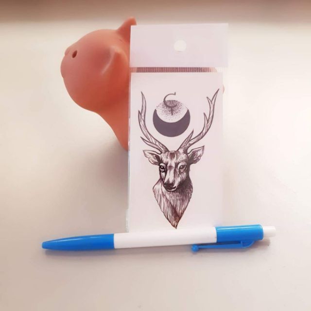 Hình xăm tatoo động vật animal T001