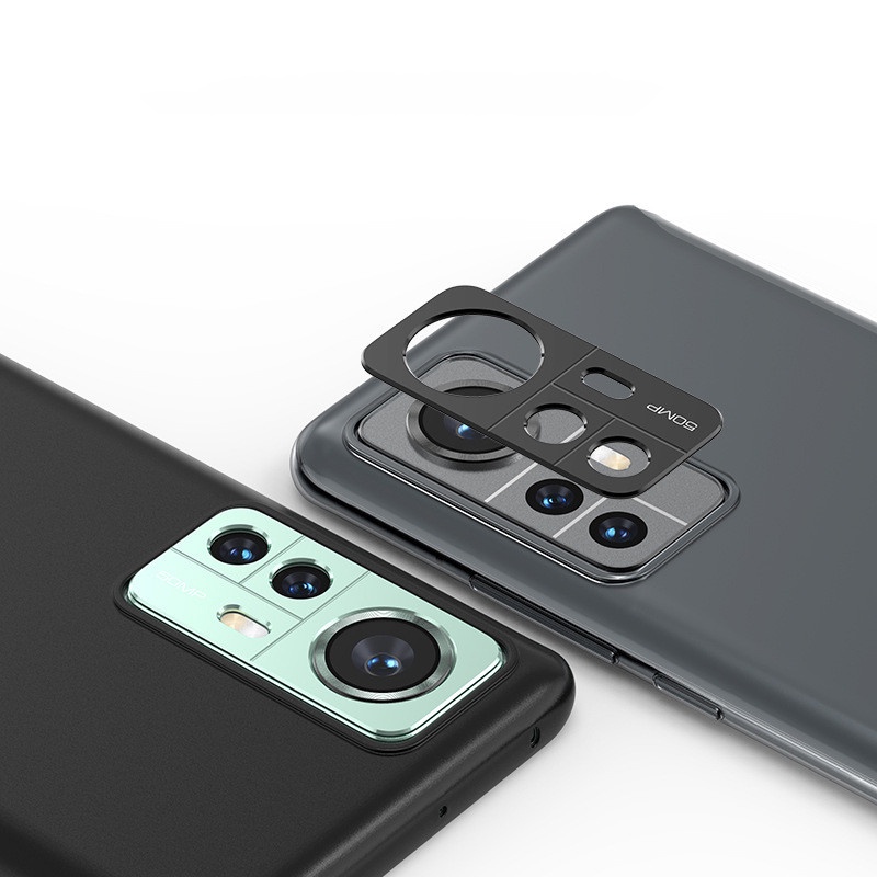 Ốp Điện Thoại Chống Trầy Xước Có Vòng Kim Loại Bảo Vệ Ống Kính Máy Ảnh Cho Xiaomi 12 12T 12S 12X Pro