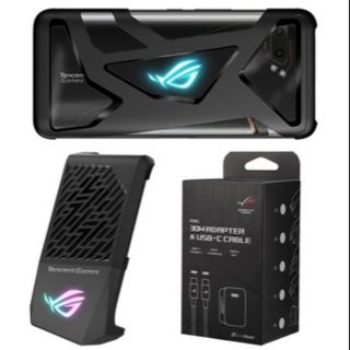 Phụ kiên Case, Sạc 30W, Quạt tản nhiệt Asus Rog Phone 2 đậm chất game thủ