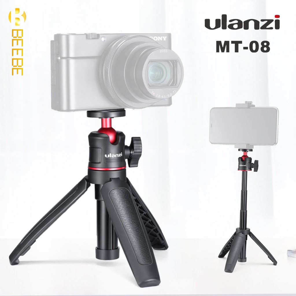 Ulanzi MT-08 - Chân Đế Tripod cho Máy Ảnh, Điện Thoại kiêm Gậy Chụp Hình