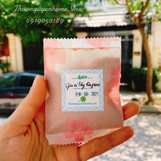 Gia vị Tây Cajun 20gr kiểu Louisiana cho gà cá hải sản Healthy giảm cân meal plan fitness