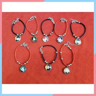 Vòng tay hình JACK J97 (Phương Tuấn) - Dây đỏ, đen