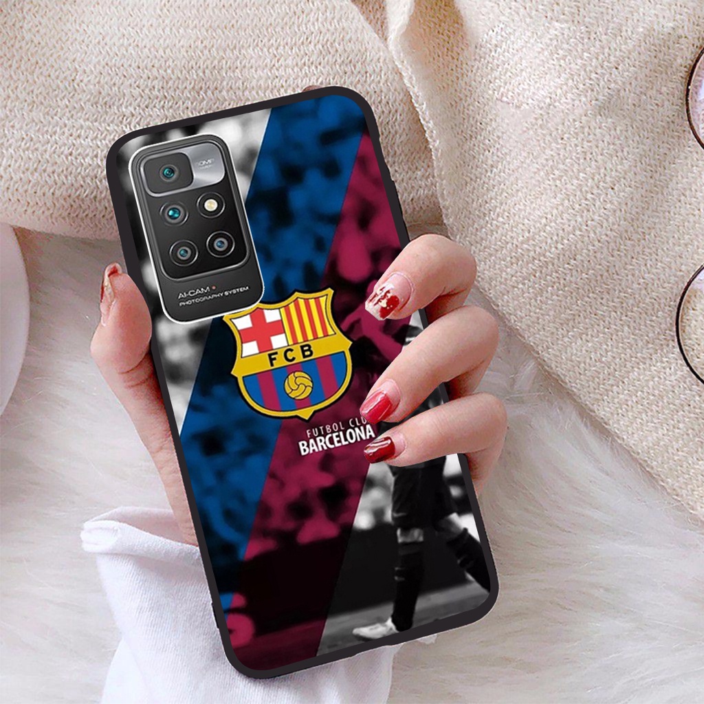 Ốp lưng Xiaomi Redmi 10 viền dẻo TPU BST CLB Bóng Đá