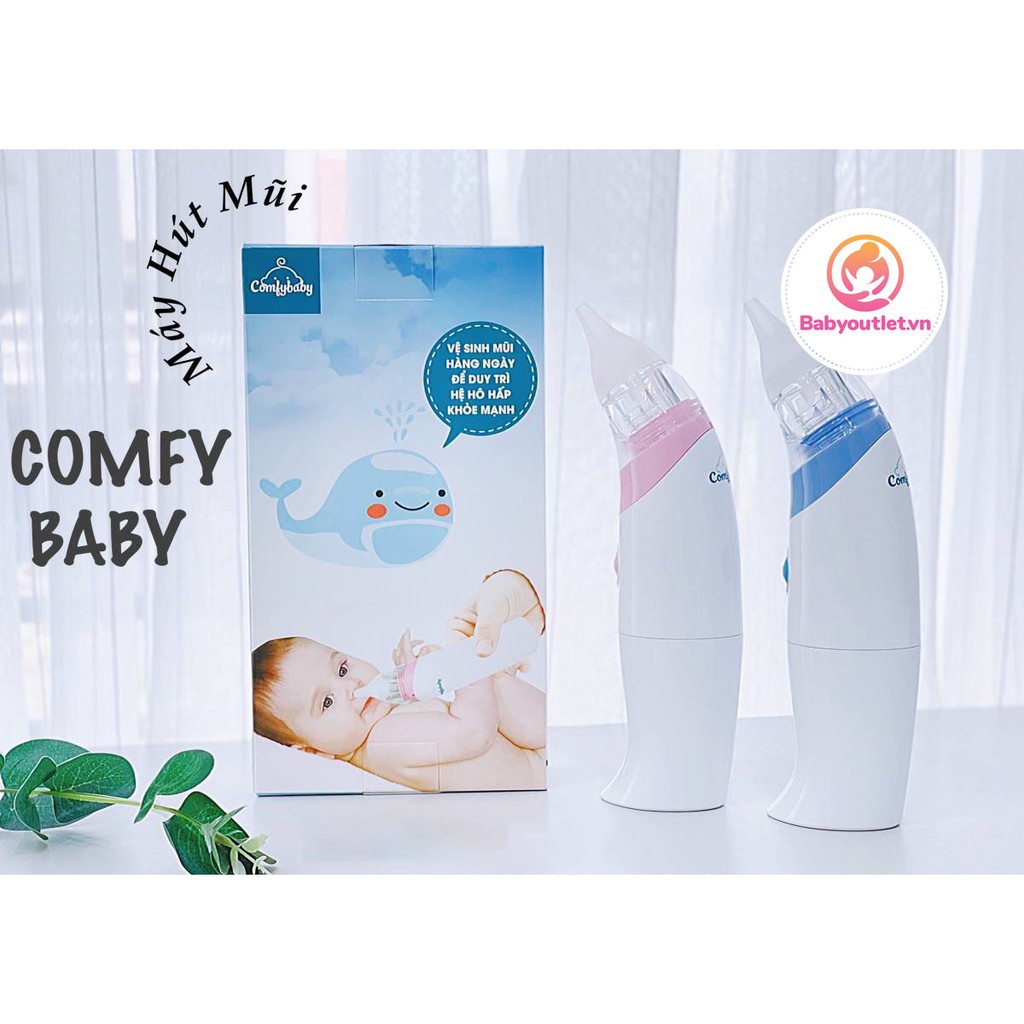 Máy hút mũi cho bé Comfy Baby - Động cơ êm ái, an toàn, ít gây tiếng ồn dễ sử dụng