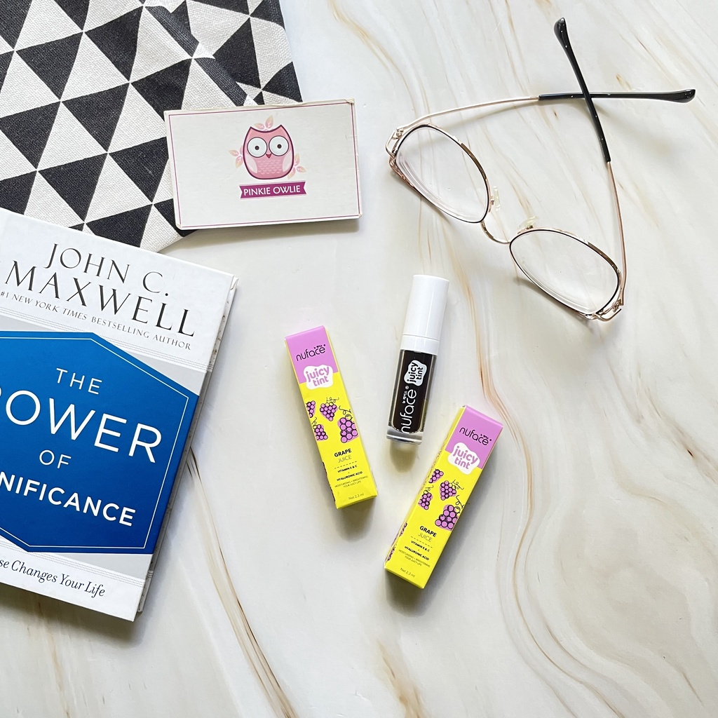 Son lip tint Nuface - dưỡng ẩm môi, thấm nhanh tức thì khi thoa son, lên màu cực kì tự nhiên và đẹp.