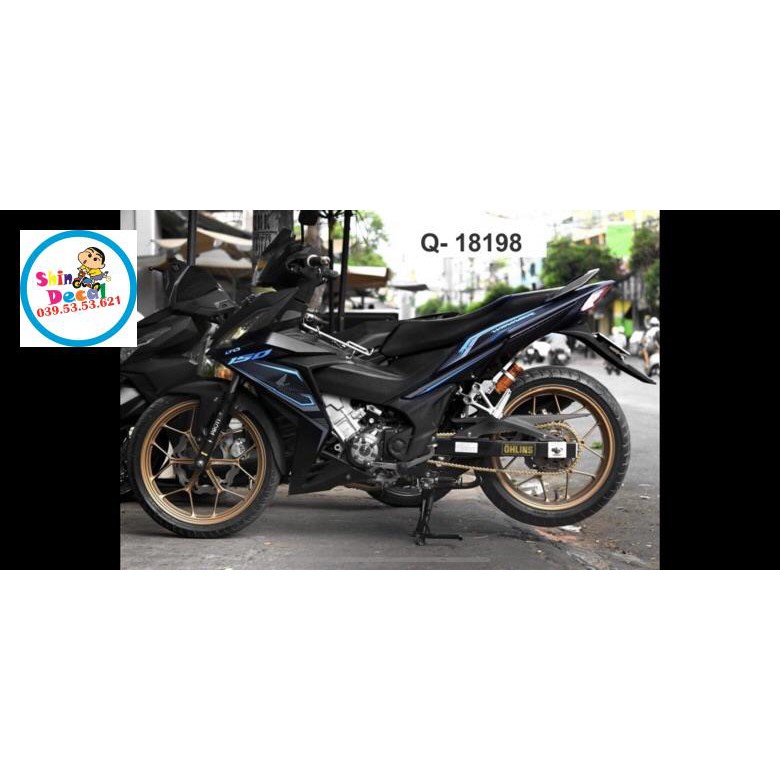 Tem rời winner tổ ong xanh đen