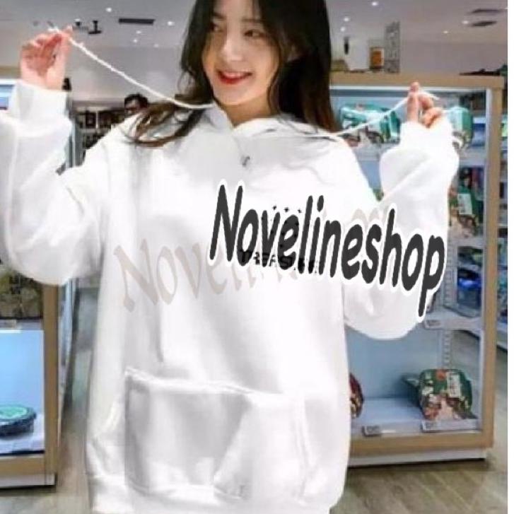 Giới Hạn - Novelineshop Áo HOODIE Nỉ LOGO Nhỏ Màu Tím Hoa Cà KPOP