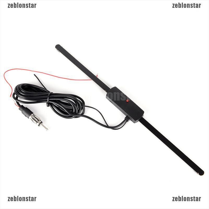 ❤Ăng Ten Ngôi Sao Tăng Cường Sóng radio FM / AM 12V Cho Xe Hơi