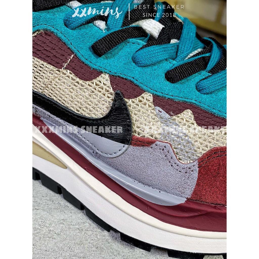 Giày Sacai VaporWaffle 'Black and White'