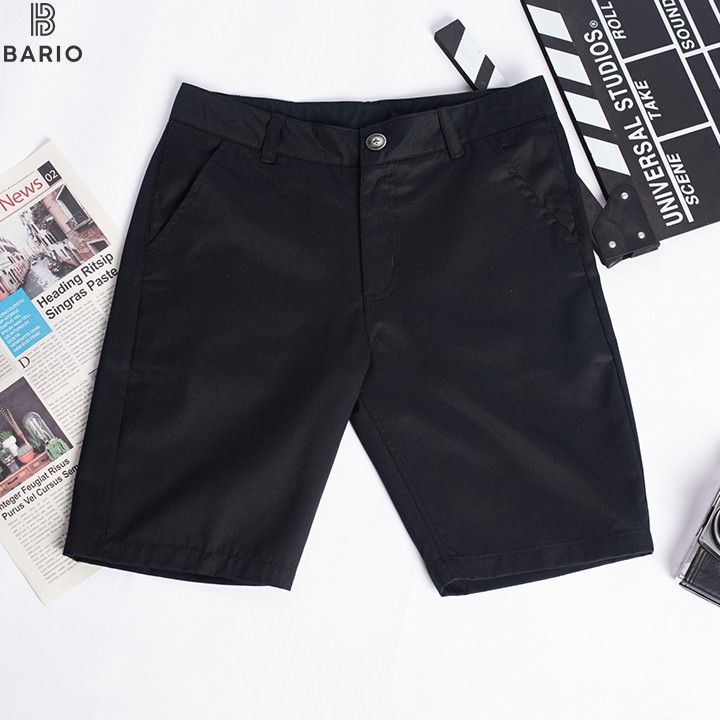 Quần short nam quần ngố kaki nam ống dài qua gối thời trang