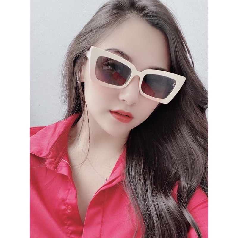 Kính mắt mèo nữ form thiết kế sành điệu thời trang phong cách Châu Âu