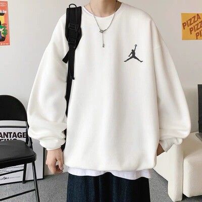 Áo Sweater Oversize JumpMan, JACKLANE, Áo nỉ dài tay Unisex Jack Lane | BigBuy360 - bigbuy360.vn
