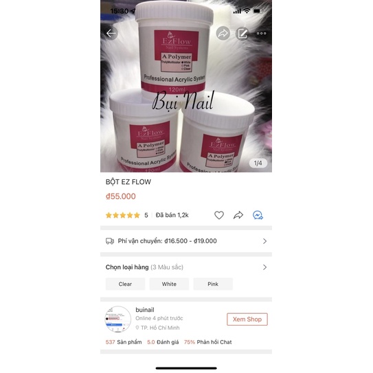 BỘT     EZ 100G