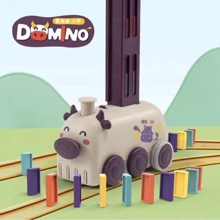Đồ chơi đoàn tàu hình thú nhả domino