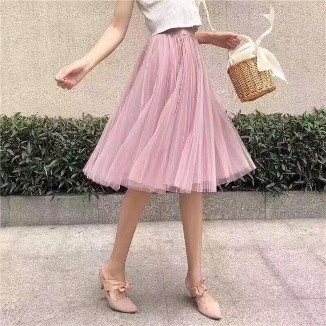 Chân váy tutu công chúa nhiều lớp dáng ngắn