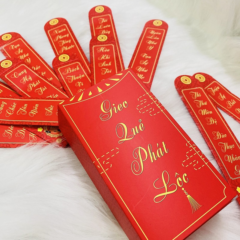 Lì Xì Que Gieo Quẻ Phát Lộc Tết 2023 Quý Mão - Lana Queen