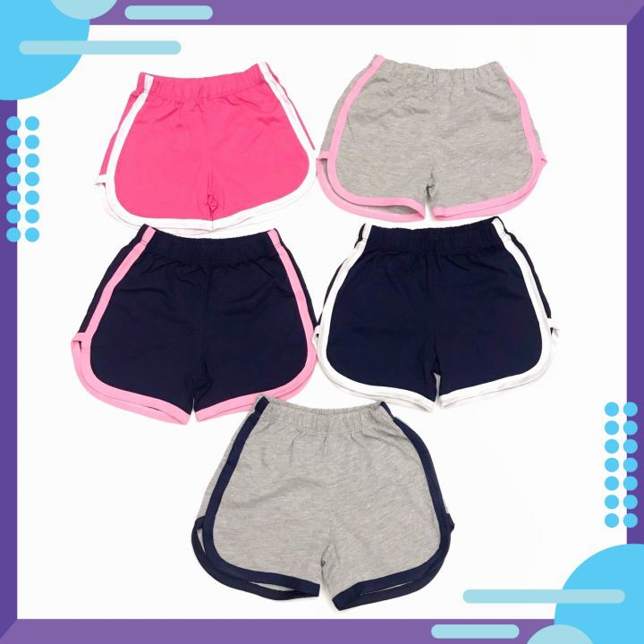 [Dáng Thể Thao] Quần Đùi Bé Gái, Size 9-14, Hàng Made In Vn, Chất Cotton Mềm Mát, Viền 2 Bên Khỏe Khoắn