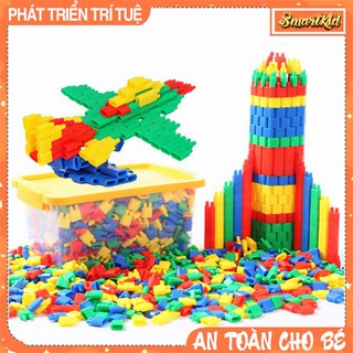 [Mã TOYDEC hoàn 20K xu đơn 50K] Xếp Hình Lắp Ráp Đa Năng Hình Đạn Nhựa Cho Bé 2-9 Tuổi