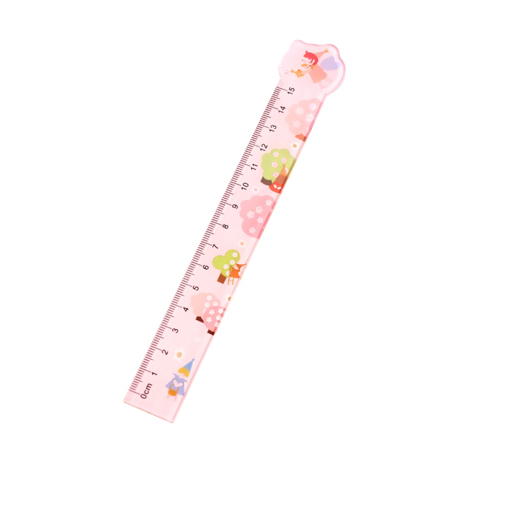 Thước Thẳng Hình Hoạt Hình Đặc Biệt 15Cm Cho Học Sinh/Văn Phòng