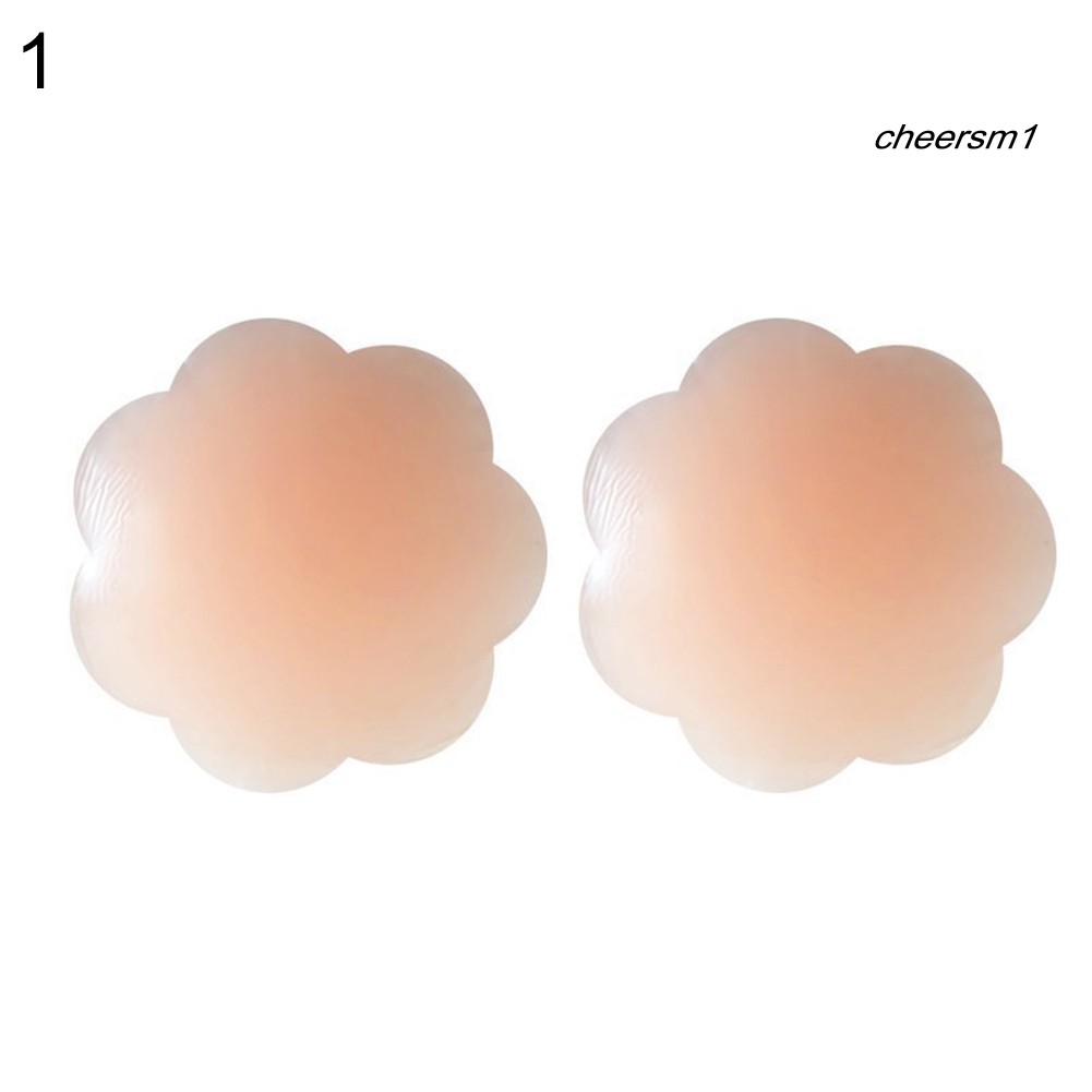 1 Cặp Miếng Dán Ngực Silicon Hình Hoa Và Trái Tim | BigBuy360 - bigbuy360.vn