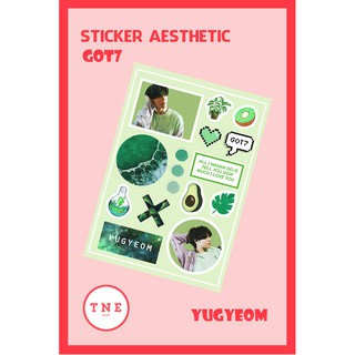 [HÀNG CÓ SẴN] Sticker Aesthetic GOT7
