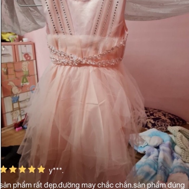 Đầm Công Chúa Cao Cấp TiNa’s House: Chân Váy Phồng Xoè, Kiểu Dáng Sang Trọng... Cho Bé Từ 03-10Tuổi (Hàng 05, 06 Lớp).