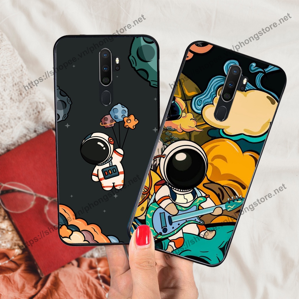 Ốp lưng Oppo A5 2020 / A9 2020 vũ trụ phi hành gia cực hot siêu cute-rẻ-bền