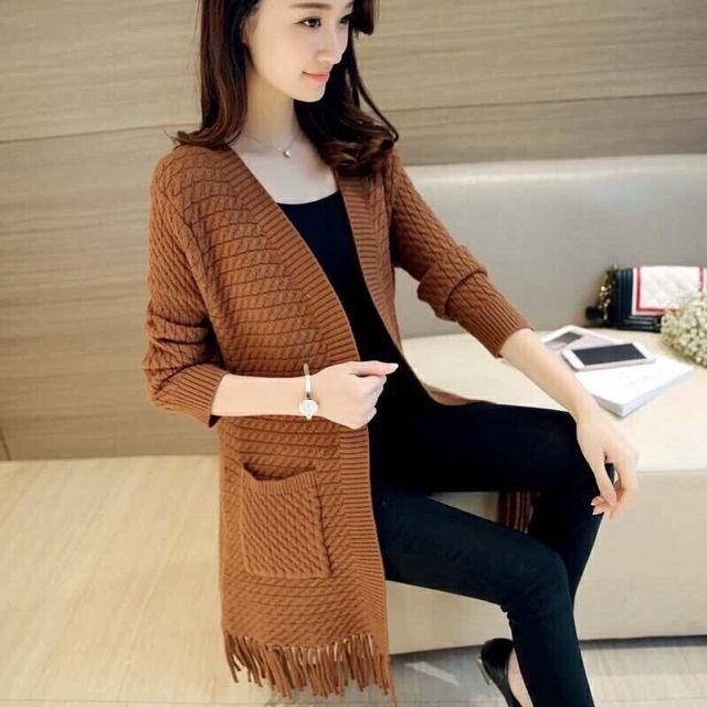 Ao len nữ dáng dài, cực xinh cực hot, thời trang 🌝🌝🌝🌝🌝