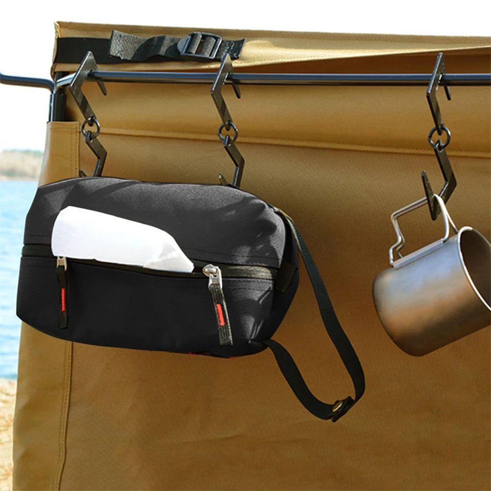 Hộp Đựng Khăn Giấy Bằng Vải Oxford Dành Cho Cắm Trại Ngoài Trời