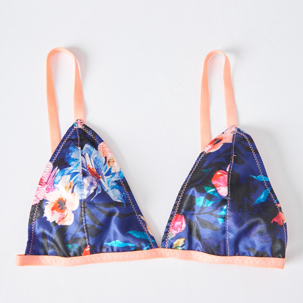 [MUA 1 TẶNG 1] Áo bralette không gọng satin iBasic BRAY044-1