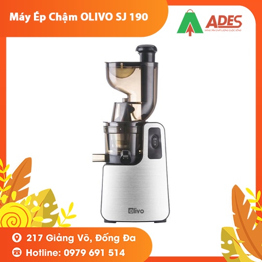 [Mã 154ELSALE2 giảm 7% đơn 300K] Máy Ép Chậm OLIVO SJ 190 với công nghệ ép chậm tiên tiến - Bảo hành chính hãng