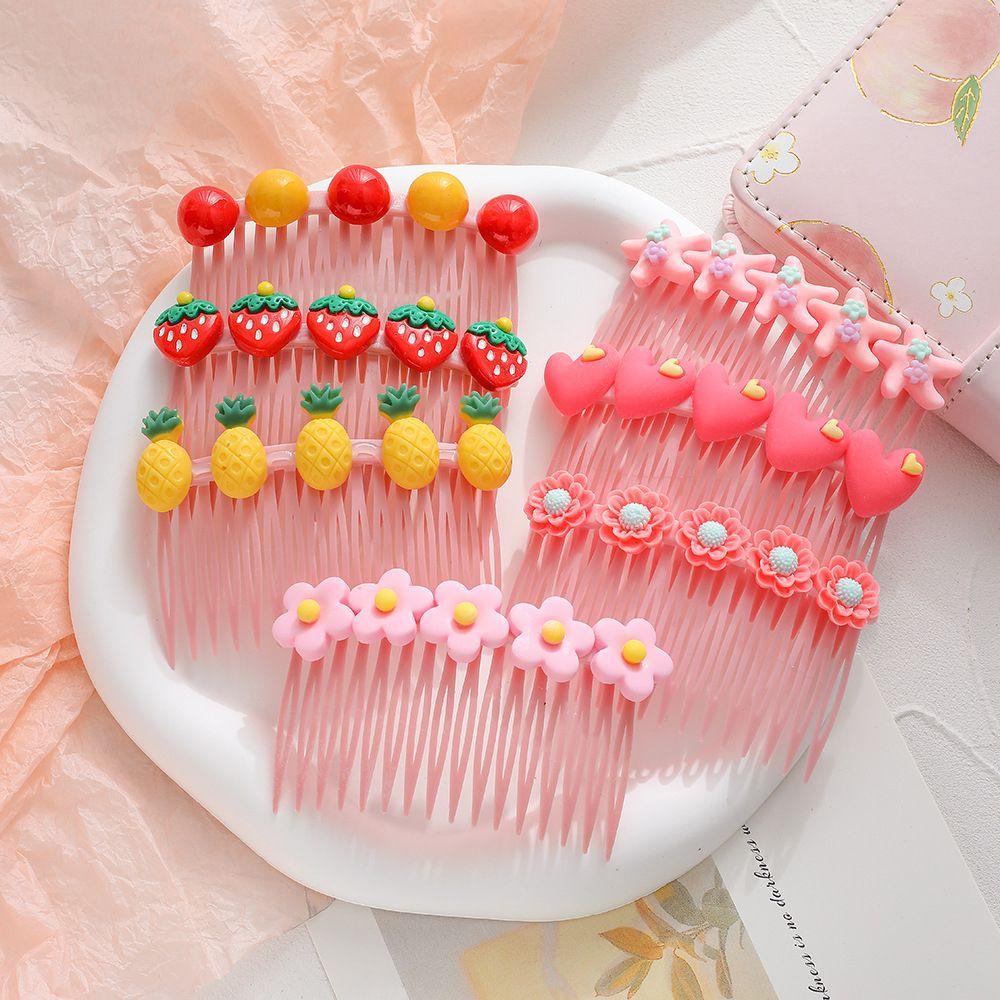 Kẹp Tóc VANES1 Hình Trái Dâu Ngọt Ngào Đáng Yêu Cho Bé